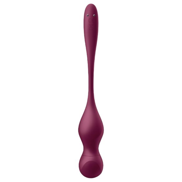 Satisfyer Love Birds Vary - slimme verstelbare geisha ballen - rood