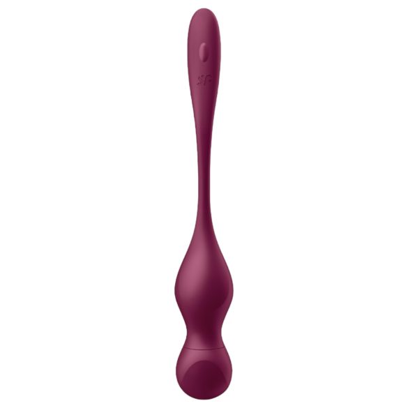 Satisfyer Love Birds Vary - slimme verstelbare geisha ballen - rood