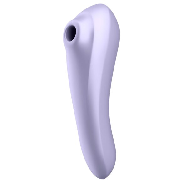 Satisfyer Dual Pleasure - slimme luchtgolf 2in1 vibrator (paars)