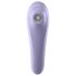 Satisfyer Dual Pleasure - slimme luchtgolf 2in1 vibrator (paars)