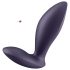 Satisfyer Power Plug - anale vibrator - app-bestuurbaar - siliconen - paars