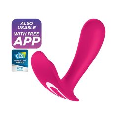 Satisfyer Top Secret - slimme 2-motor vibrator (roze)