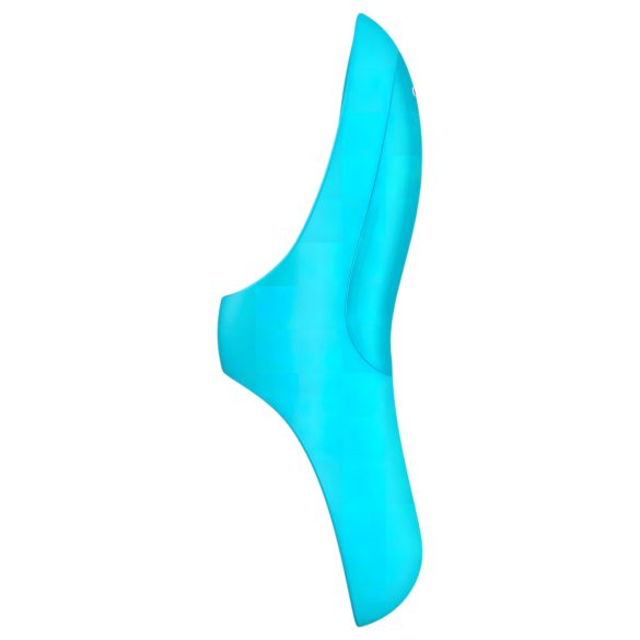 Satisfyer Teaser - oplaadbare waterdichte vinger vibrator - turquoise