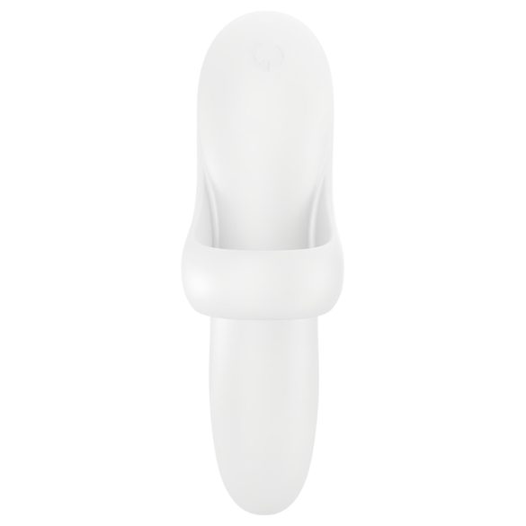 Satisfyer Bold Lover - oplaadbare waterdichte vinger vibrator - wit