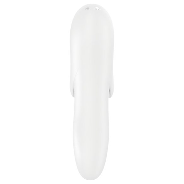 Satisfyer Bold Lover - oplaadbare waterdichte vinger vibrator - wit