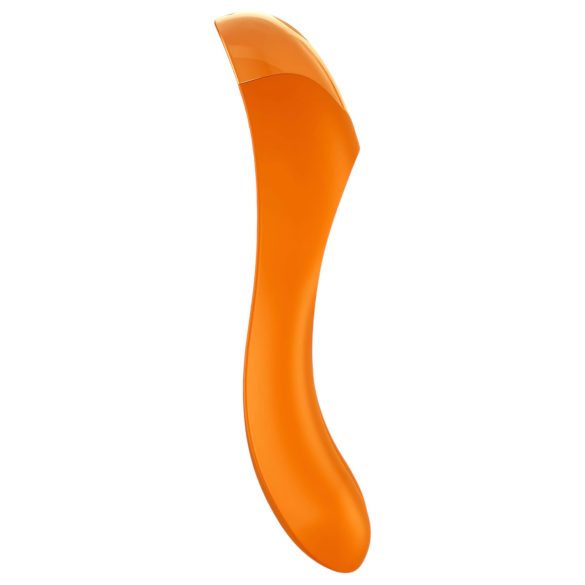 Satisfyer Candy Cane - vibrerende stimulator - oplaadbaar waterdicht - oranje