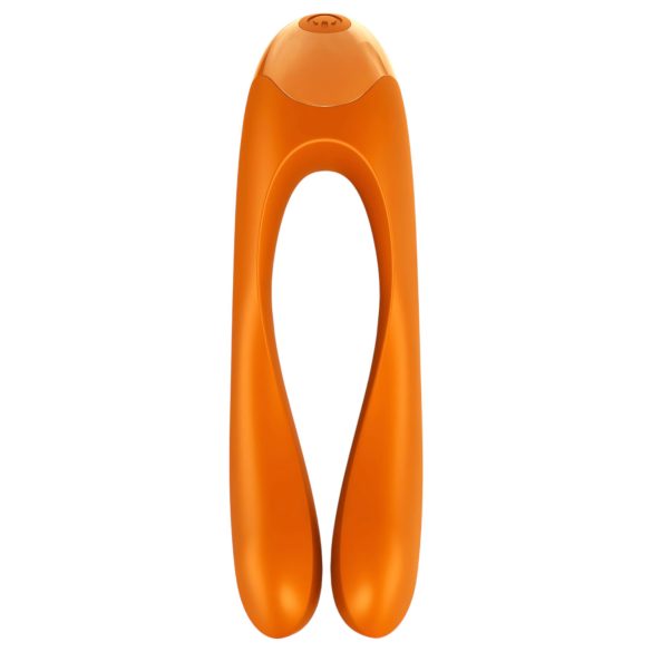 Satisfyer Candy Cane - vibrerende stimulator - oplaadbaar waterdicht - oranje