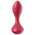 Satisfyer Backdoor Lover - anaal vibrator - oplaadbaar waterdicht - rood
