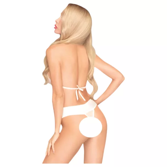Penthouse Perfect Lover - body met halternek - wit - L/XL