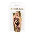 Penthouse Hot Nightfall - lingerie set - golvende open netstof - zwart - XL