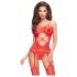 Penthouse Hot Nightfall - golvend open net set (rood)