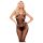 Penthouse Dirty Mind - open net bodystocking - zwart