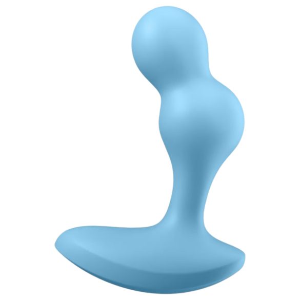 Satisfyer - anaal vibrator - op afstand bestuurbaar - siliconen blauw