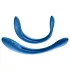Satisfyer - paarvibrator - flexibel, oplaadbaar - blauw