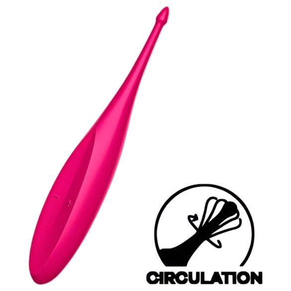 Satisfyer Twirling Fun - clitorisstimulator - oplaadbaar, waterdicht - roze