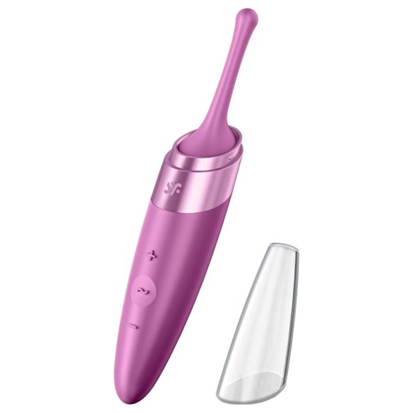 Satisfyer Twirling Delight - waterdichte clitoris vibrator (paars)