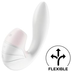   Satisfyer Supernova - luchtdruk vibrator 2-in-1 - oplaadbaar - wit