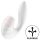 Satisfyer Supernova - oplaadbare 2-in-1 luchtdruk vibrator (wit)