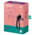 Satisfyer Majestic Duo - oplaadbare, waterdichte penisinring (zwart)