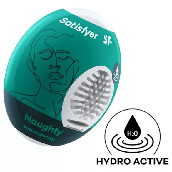 Satisfyer Egg Naughty - masturbeerei - man - siliconen - 1 stuk