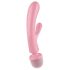 Satisfyer Triple Lover - G-spot en massager vibrator (roze)