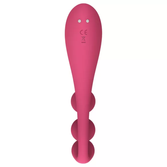 Satisfyer Tri Ball 1 - vibrator - oplaadbaar multifunctioneel - rood