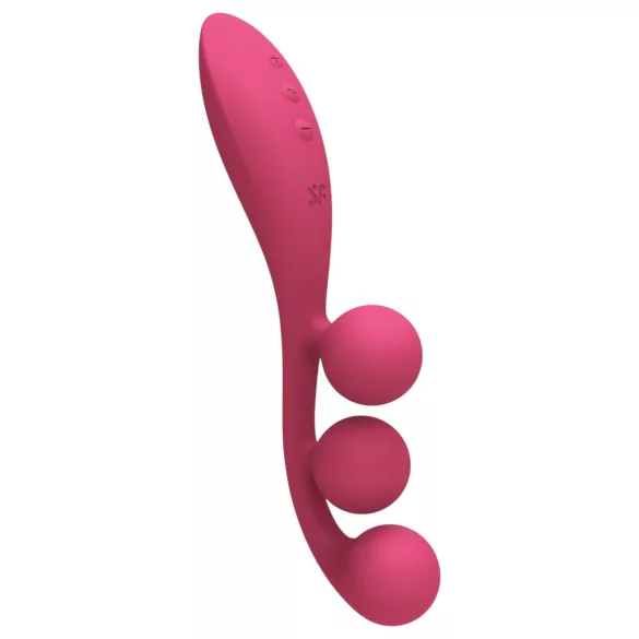 Satisfyer Tri Ball 1 - vibrator - oplaadbaar multifunctioneel - rood