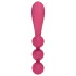 Satisfyer Tri Ball 1 - vibrator - oplaadbaar multifunctioneel - rood