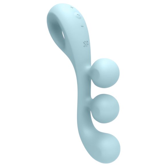 Satisfyer Tri Ball 2 - vibrator - multifunctioneel - groen mint