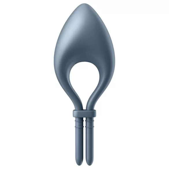 Satisfyer Bullseye - App-gestuurde vibrerende penisring voor mannen (grijs)