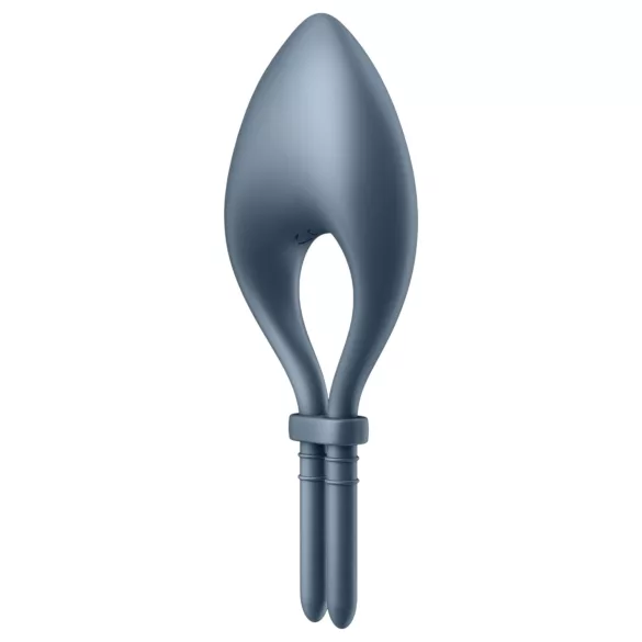 Satisfyer Bullseye - App-gestuurde vibrerende penisring voor mannen (grijs)