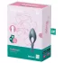 Satisfyer Bullseye - App-gestuurde vibrerende penisring voor mannen (grijs)