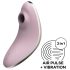 Satisfyer Vulva Lover 1 - luchtdruk clitorisstimulator (violet)