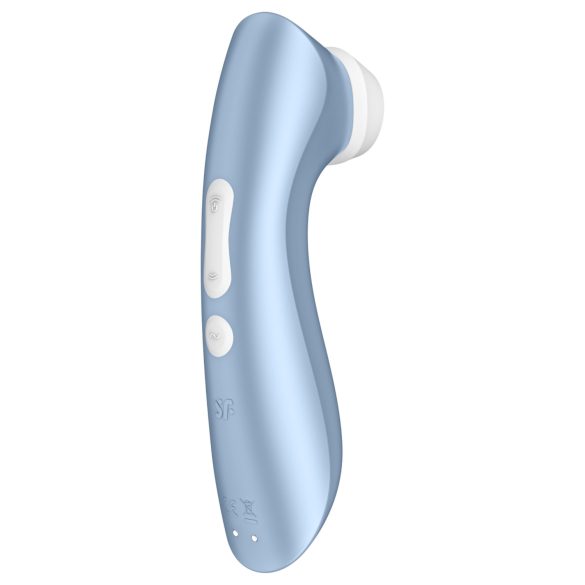 Satisfyer Pro 2+ - luchtdruk clitorisstimulator - blauw