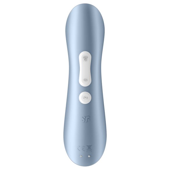 Satisfyer Pro 2+ - luchtdruk clitorisstimulator - blauw