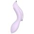 Satisfyer Curvy Trinity 2 - luchtgolven 2-in-1 vibrator (paars)