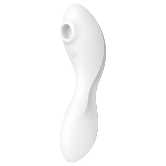 Satisfyer Curvy Trinity 5+ - App-gestuurde 2-in-1 vibrator (wit)