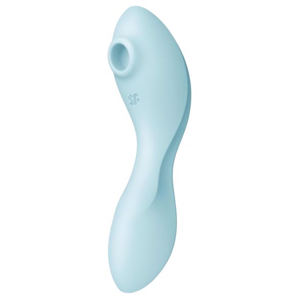 Satisfyer Curvy Trinity 5+ - vibrator en luchtdrukstimulator - blauw