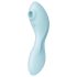 Satisfyer Curvy Trinity 5+ - vibrator en luchtdrukstimulator - blauw
