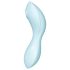 Satisfyer Curvy Trinity 5+ - vibrator en luchtdrukstimulator - blauw