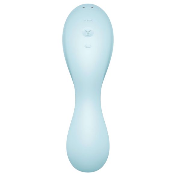 Satisfyer Curvy Trinity 5+ - vibrator en luchtdrukstimulator - blauw