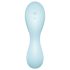 Satisfyer Curvy Trinity 5+ - vibrator en luchtdrukstimulator - blauw