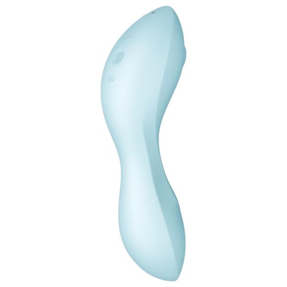 Satisfyer Curvy Trinity 5+ - vibrator en luchtdrukstimulator - blauw
