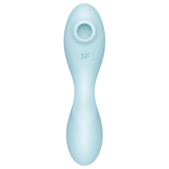 Satisfyer Curvy Trinity 5+ - vibrator en luchtdrukstimulator - blauw
