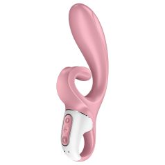   Satisfyer Hug Me - vibrator met clitorisstimulator - oplaadbaar - roze
