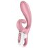 Satisfyer Hug Me - slimme clitorisstimulerende vibrator (roze)