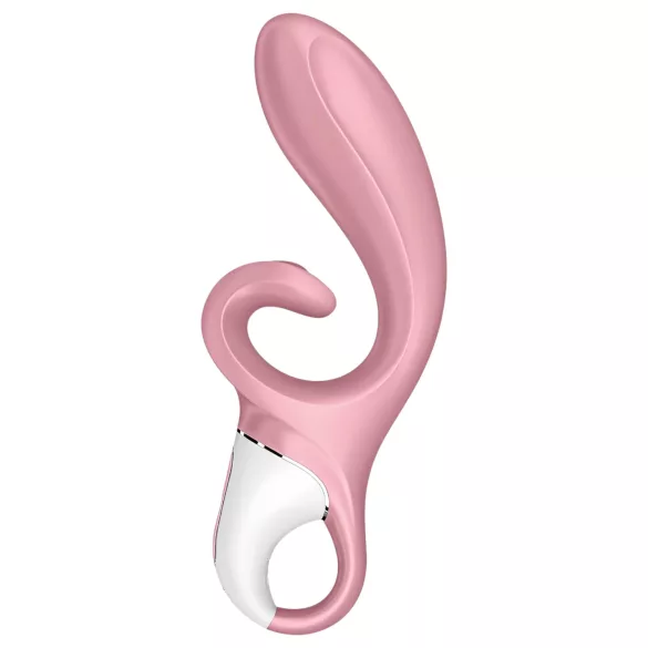 Satisfyer Hug Me - App-gestuurde vibrator met clitorisstimulator (roze)