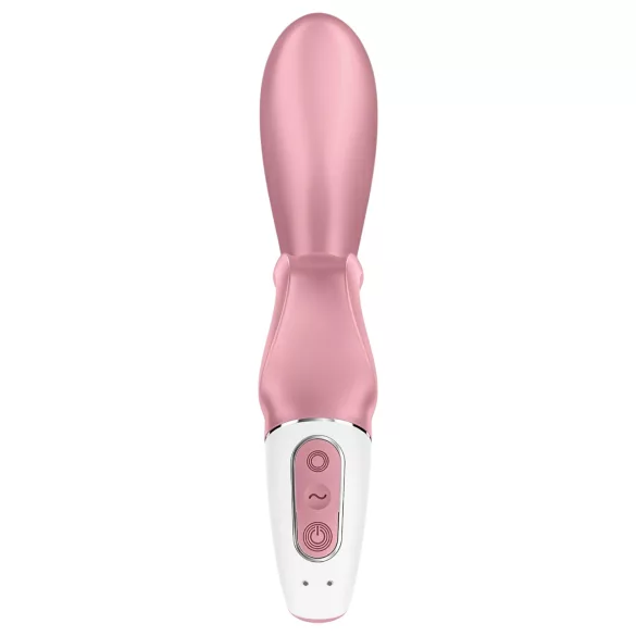 Satisfyer Hug Me - App-gestuurde vibrator met clitorisstimulator (roze)
