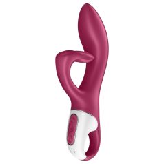   Satisfyer Embrace Me - vibrator met clitorisstimulator - oplaadbaar - rood
