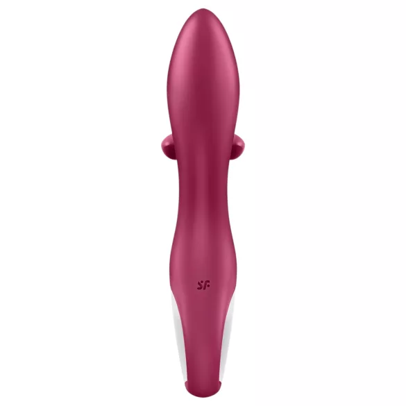 Satisfyer Embrace Me - vibrator met clitorisstimulator - oplaadbaar - rood